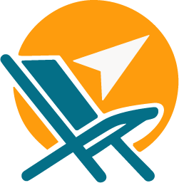 Logo hinterm den Horizont rechts