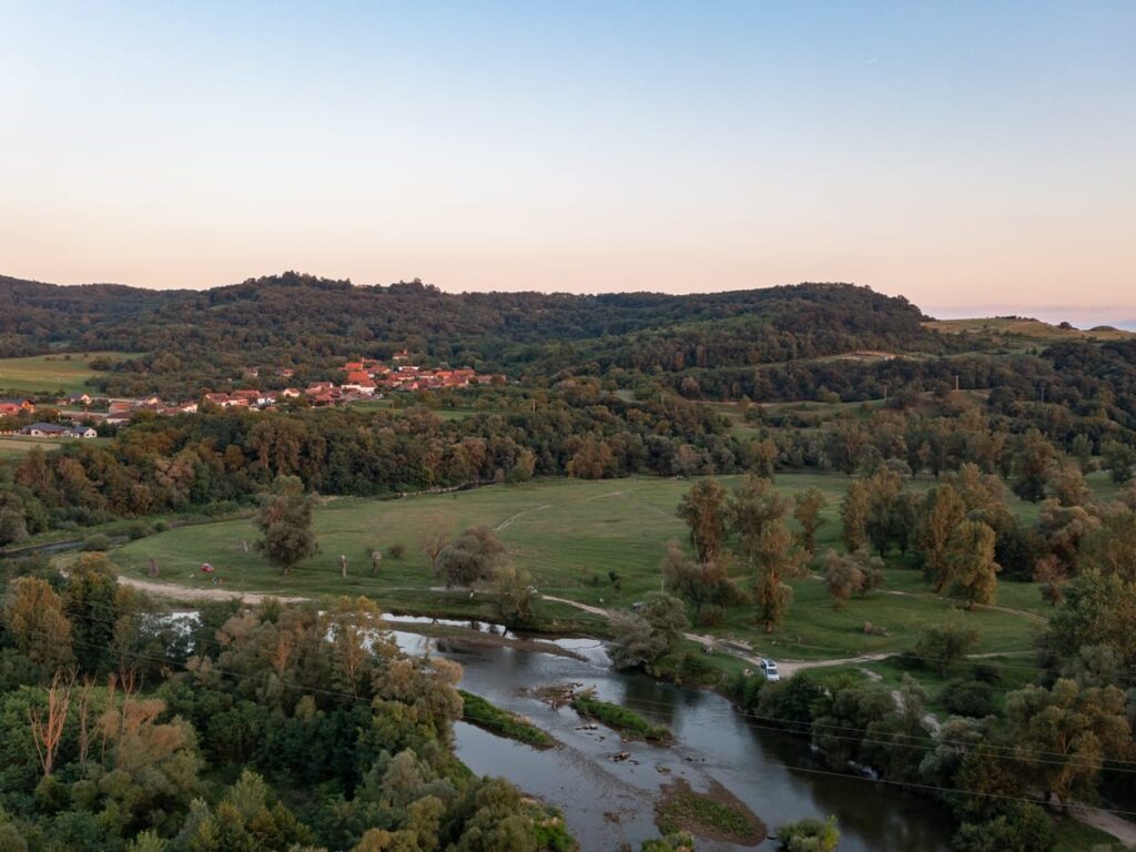 Mit dem Camper unterwegs von Abramut nach Hunedoara in Rumänien