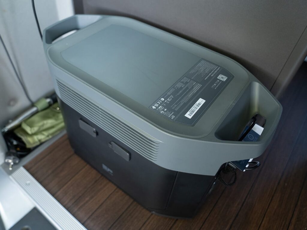 EcoFlow Delta Max 2 Powerstation für Starlink Mini im Camper