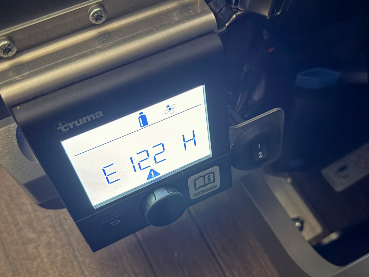 Fehlermeldung E122H - Truma Heizungsbedienung im VW Grand California