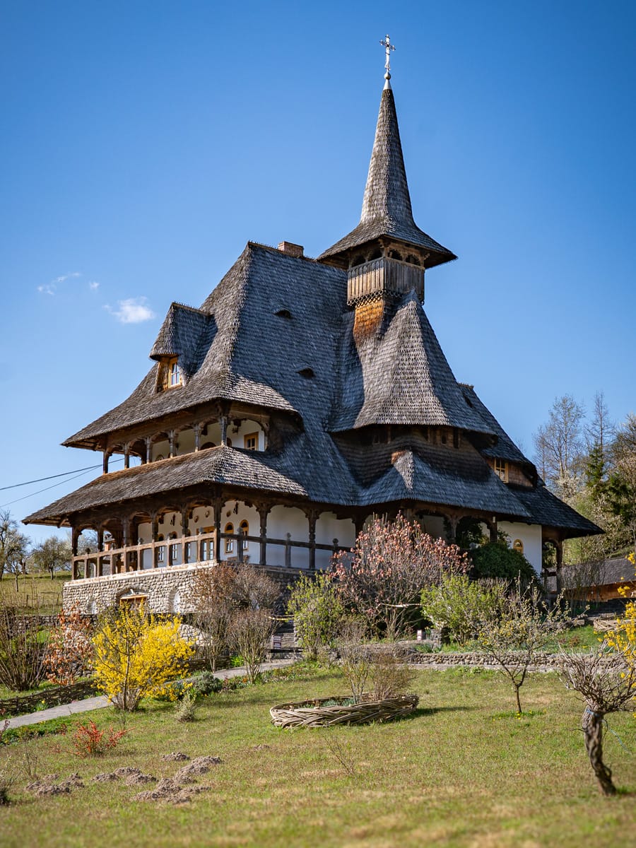 Stăreția (Priorat) im Kloster Bârsana in der rumänischen Region Maramureș