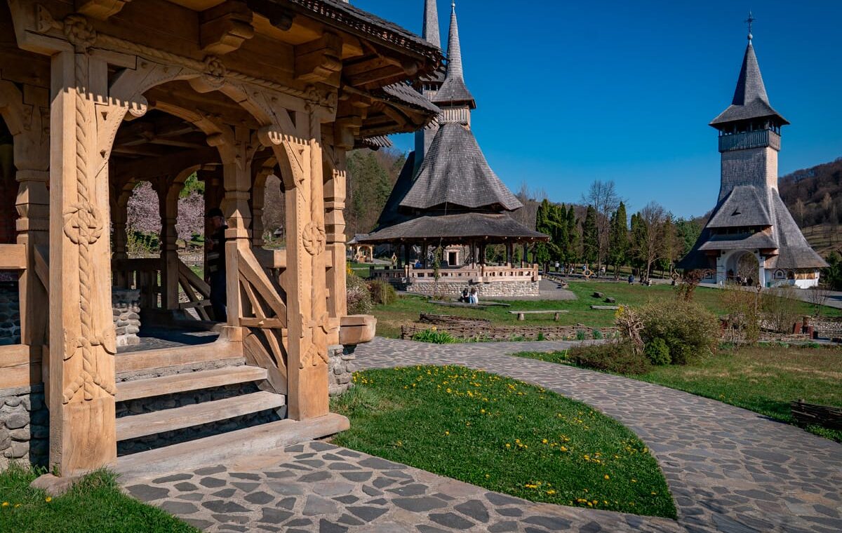 Aghiasmatar im Kloster Bârsana in der rumänischen Region Maramureș