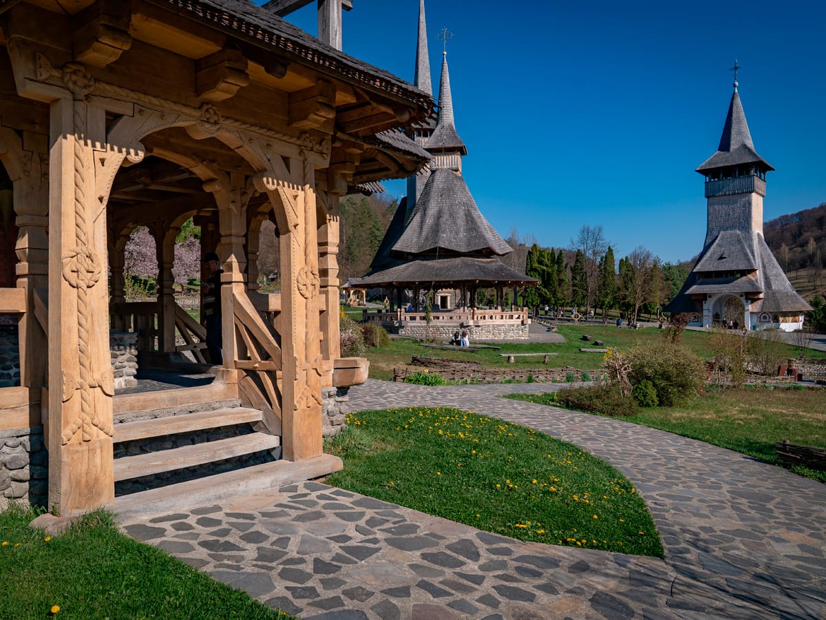 Aghiasmatar im Kloster Bârsana in der rumänischen Region Maramureș