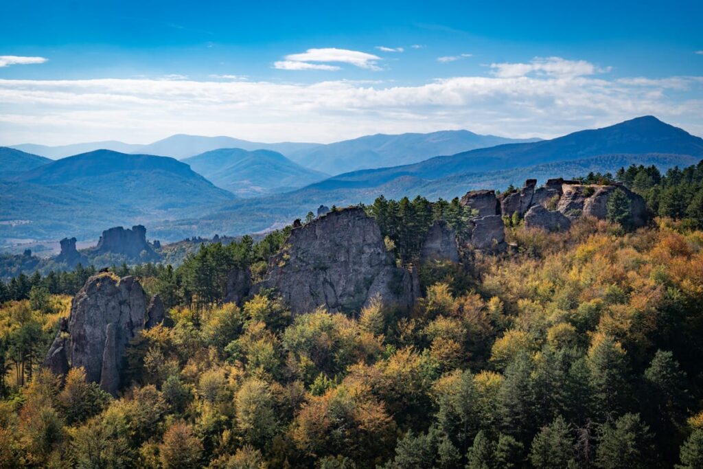 Ausblick von der Festung Belogradtschik über die Felsenlandschaft